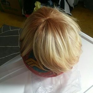 Blonde wig